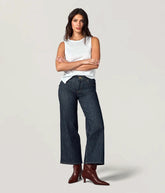 Lola Jeans - Jeans COLETTE Denim Striped- Boutique Adam & Eve marque canadienne, marque québécoise