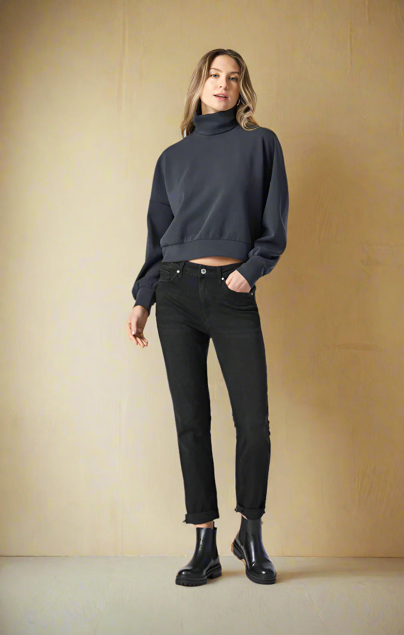 Mavi - Jeans Kathleen - Black - Boutique Adam &amp; Eve marque canadienne, marque québécoise