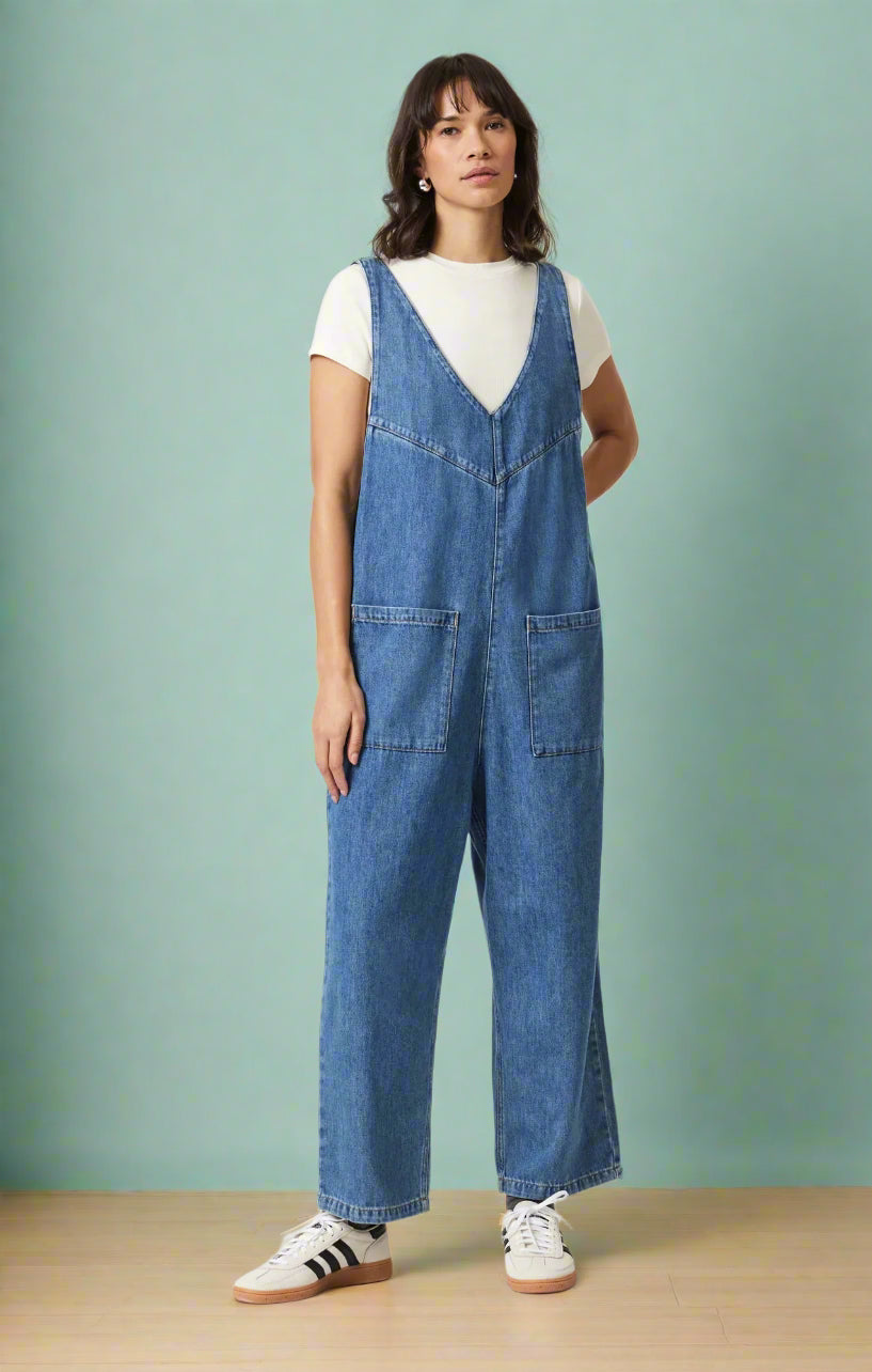 Mavi - Jumpsuit MYRA - Jeans - Boutique Adam &amp; Eve marque canadienne, marque québécoise