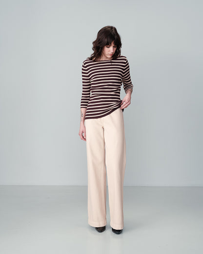 Grace &amp; Mila Sweater NATHAN- Wine
