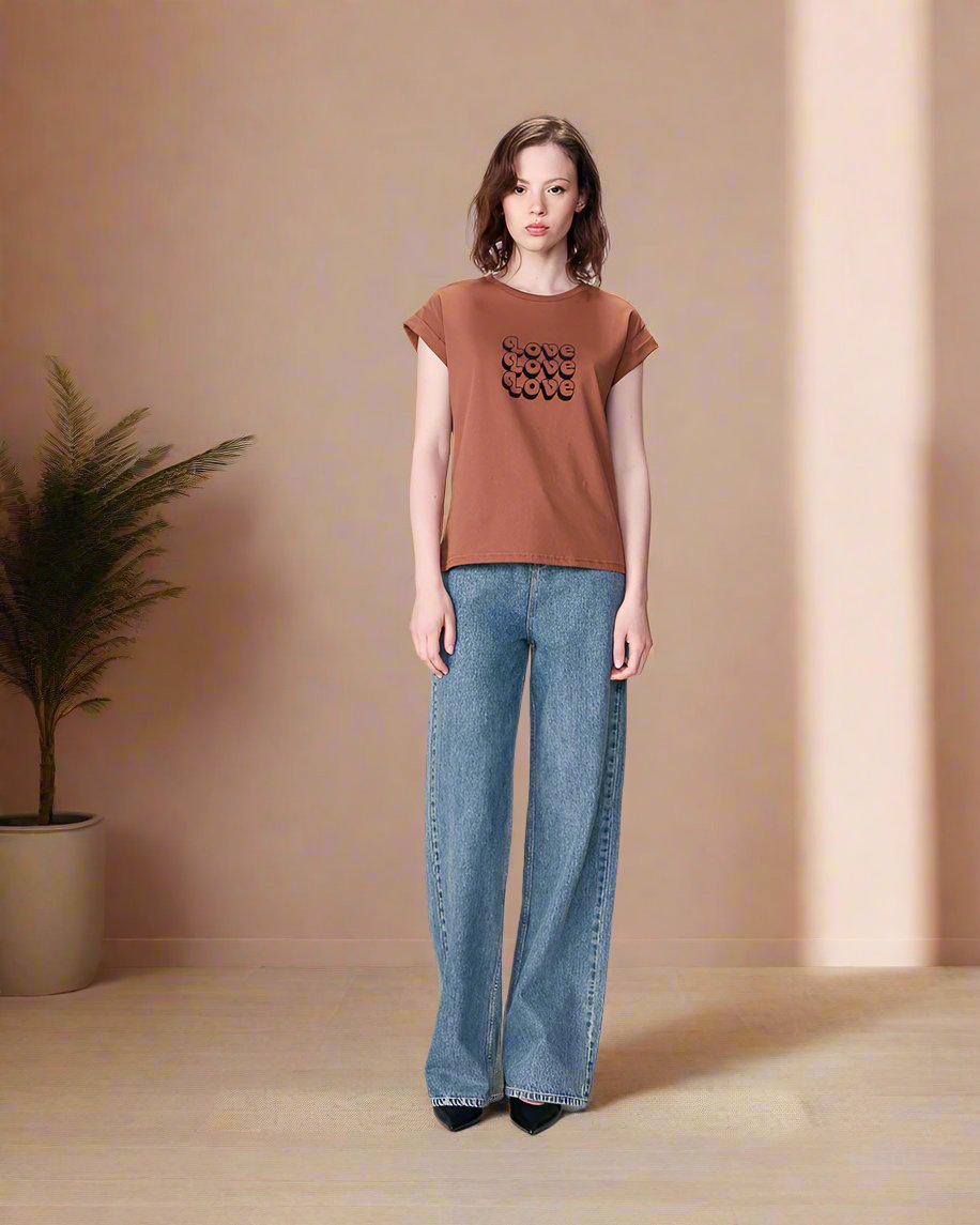 Grace &amp; Mila Top NINALOU-Marron
