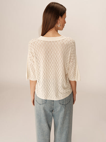 Grace &amp; Mila - Blouse PAO - Off white - Boutique Adam &amp; Eve marque canadienne, marque québécoise