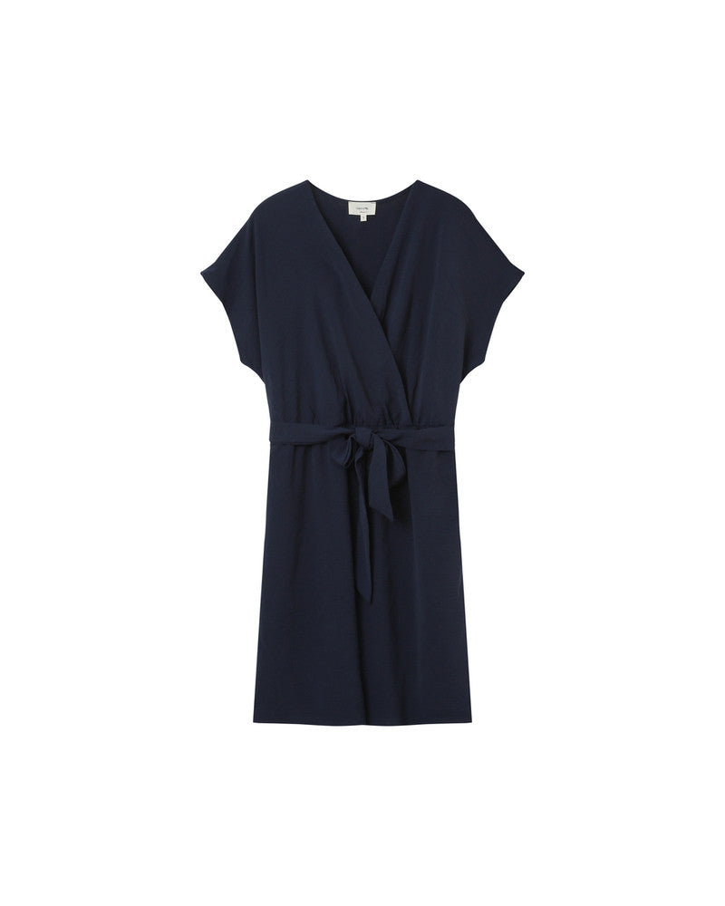 Grace &amp; Mila - Dress PAPAYE - Navy - Boutique Adam &amp; Eve marque canadienne, marque québécoise
