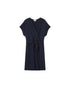 Grace & Mila - Dress PAPAYE - Navy - Boutique Adam & Eve marque canadienne, marque québécoise