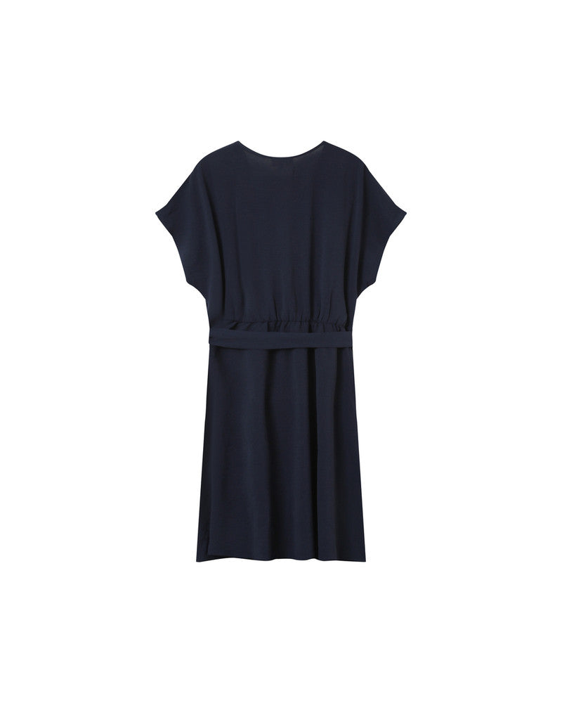 Grace &amp; Mila - Dress PAPAYE - Navy - Boutique Adam &amp; Eve marque canadienne, marque québécoise