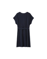 Grace & Mila - Dress PAPAYE - Navy - Boutique Adam & Eve marque canadienne, marque québécoise
