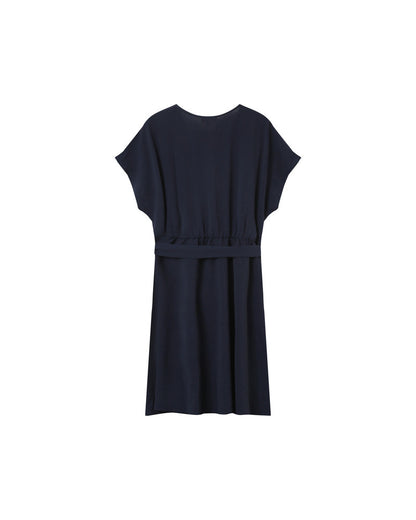 Grace &amp; Mila - Dress PAPAYE - Navy - Boutique Adam &amp; Eve marque canadienne, marque québécoise