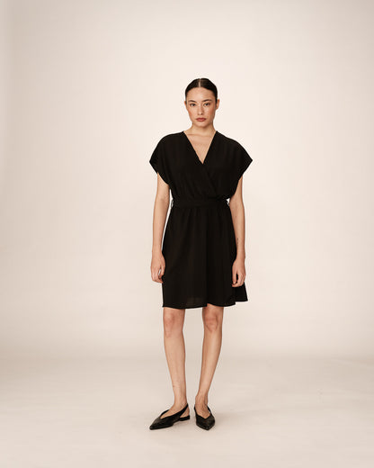 Grace &amp; Mila - Dress PAPAYE - Black - Boutique Adam &amp; Eve marque canadienne, marque québécoise
