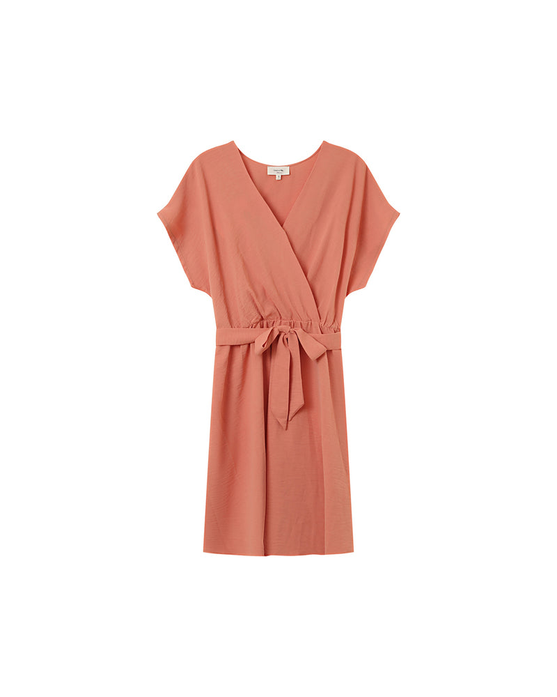 Grace &amp; Mila - Dress PAPAYE - Terracotta - Boutique Adam &amp; Eve marque canadienne, marque québécoise