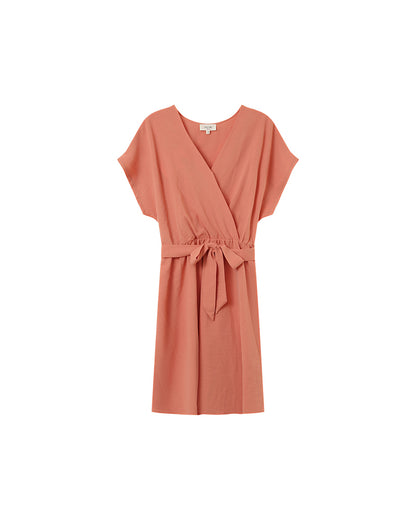 Grace &amp; Mila - Dress PAPAYE - Terracotta - Boutique Adam &amp; Eve marque canadienne, marque québécoise