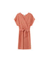 Grace & Mila - Dress PAPAYE - Terracotta - Boutique Adam & Eve marque canadienne, marque québécoise