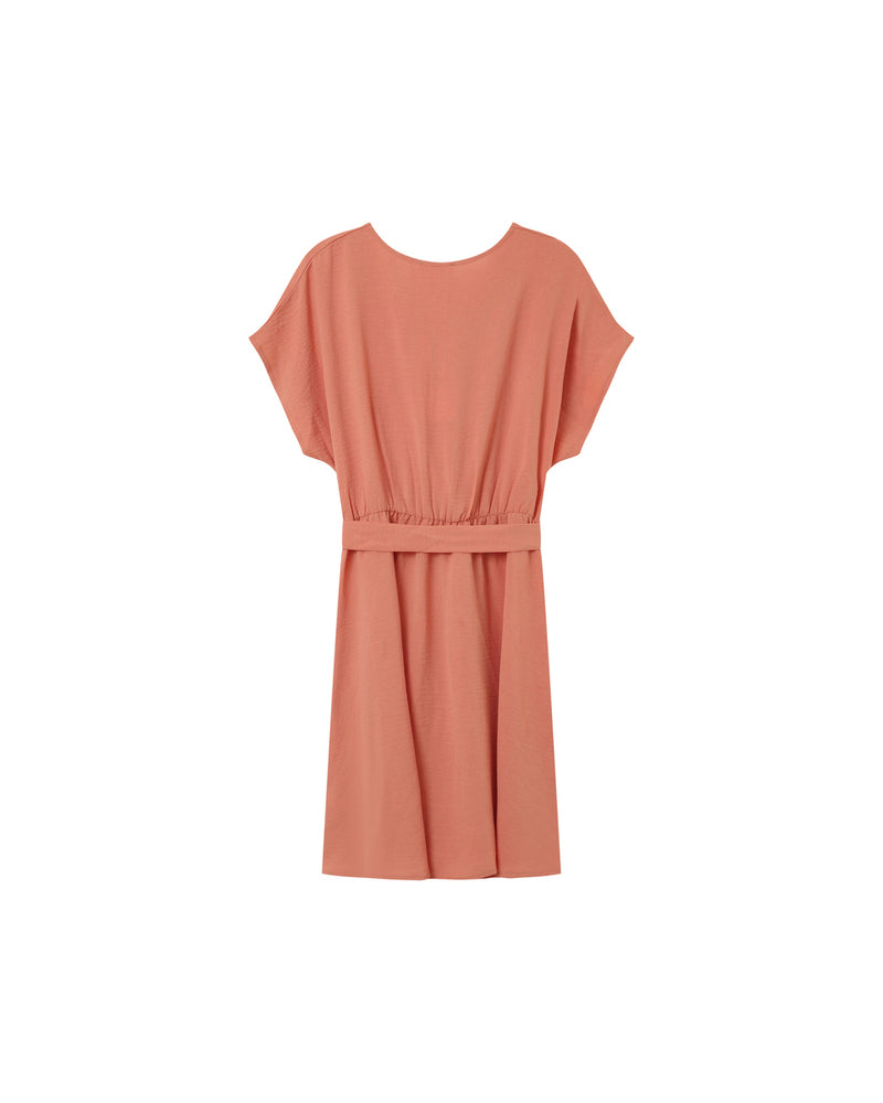 Grace &amp; Mila - Dress PAPAYE - Terracotta - Boutique Adam &amp; Eve marque canadienne, marque québécoise