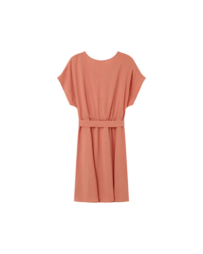 Grace &amp; Mila - Dress PAPAYE - Terracotta - Boutique Adam &amp; Eve marque canadienne, marque québécoise