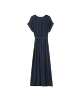 Grace & Mila - Dress PAPILLON - Navy - Boutique Adam & Eve marque canadienne, marque québécoise