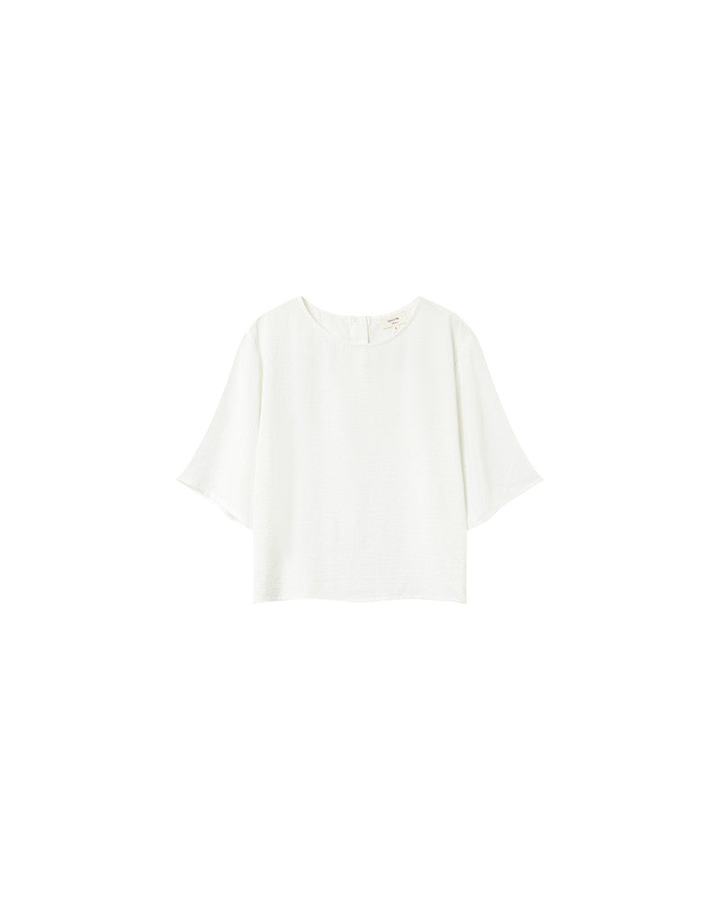 Grace &amp; Mila - Top PAPRIKA - Off white - Boutique Adam &amp; Eve marque canadienne, marque québécoise