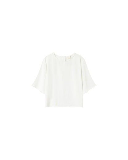 Grace &amp; Mila - Top PAPRIKA - Off white - Boutique Adam &amp; Eve marque canadienne, marque québécoise