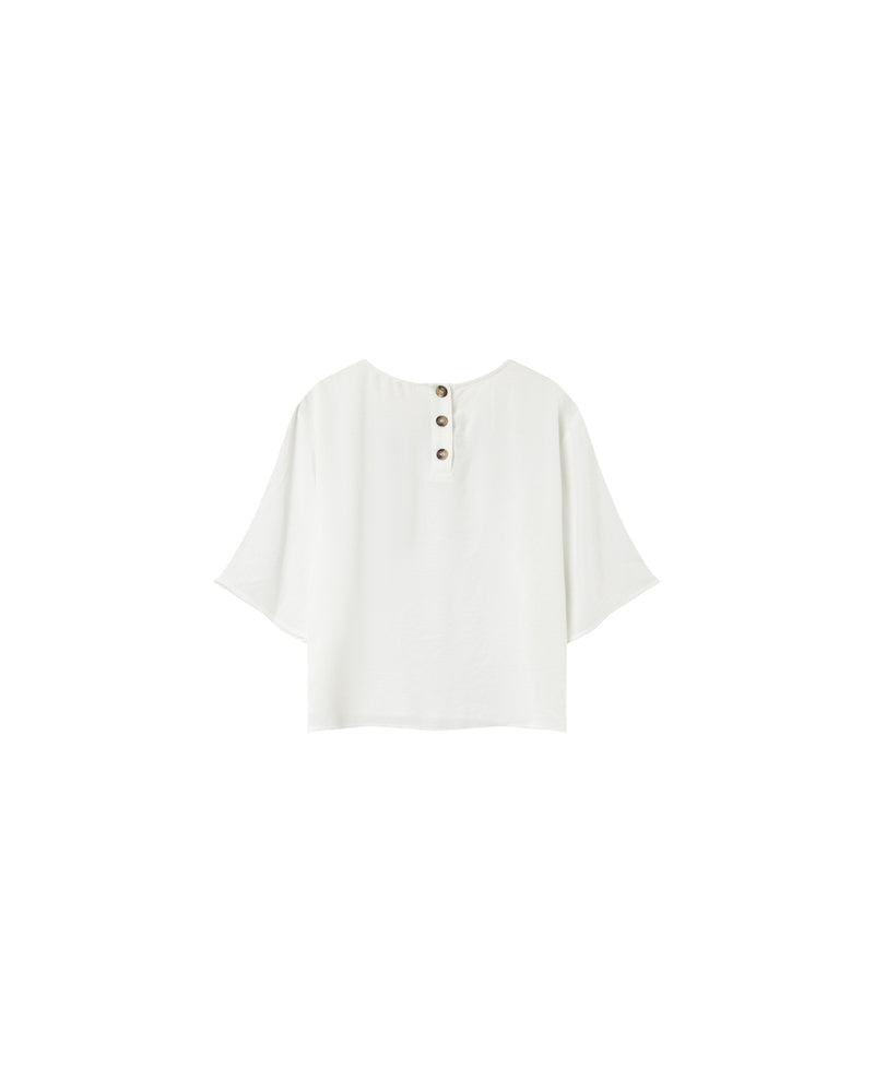 Grace &amp; Mila - Top PAPRIKA - Off white - Boutique Adam &amp; Eve marque canadienne, marque québécoise