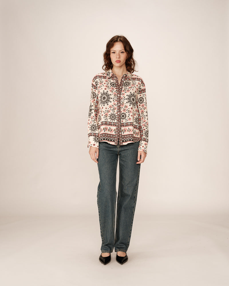 Grace & Mila - Blouse PARGO - Multi - Boutique Adam & Eve marque canadienne, marque québécoise