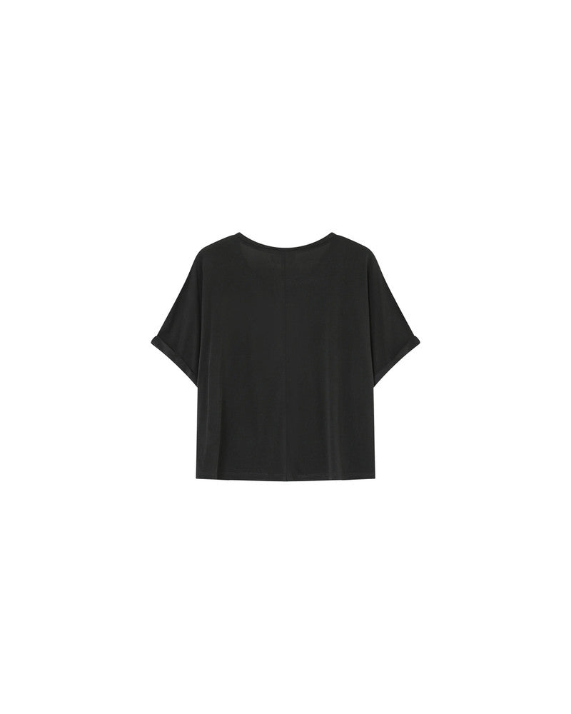 Grace &amp; Mila - T-shirt PARMA - Anthracite - Boutique Adam &amp; Eve marque canadienne, marque québécoise