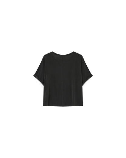 Grace &amp; Mila - T-shirt PARMA - Anthracite - Boutique Adam &amp; Eve marque canadienne, marque québécoise
