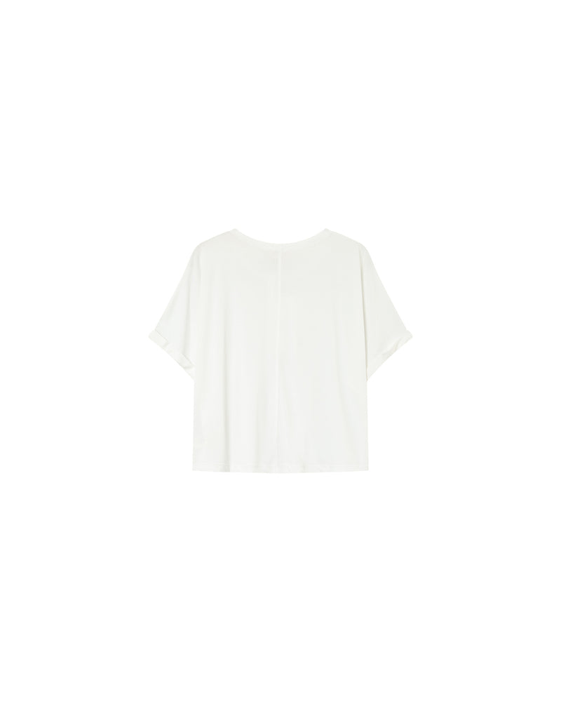 Grace &amp; Mila - T-shirt PARMA - Offwhite - Boutique Adam &amp; Eve marque canadienne, marque québécoise