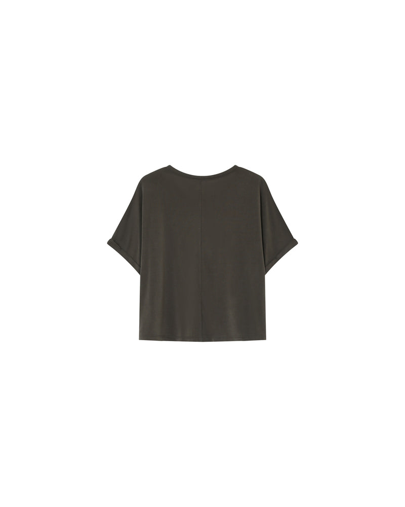 Grace &amp; Mila - T-shirt PARMA - Khaki - Boutique Adam &amp; Eve marque canadienne, marque québécoise
