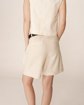 Grace & Mila - Shorts PASTEL - Off white - Boutique Adam & Eve marque canadienne, marque québécoise