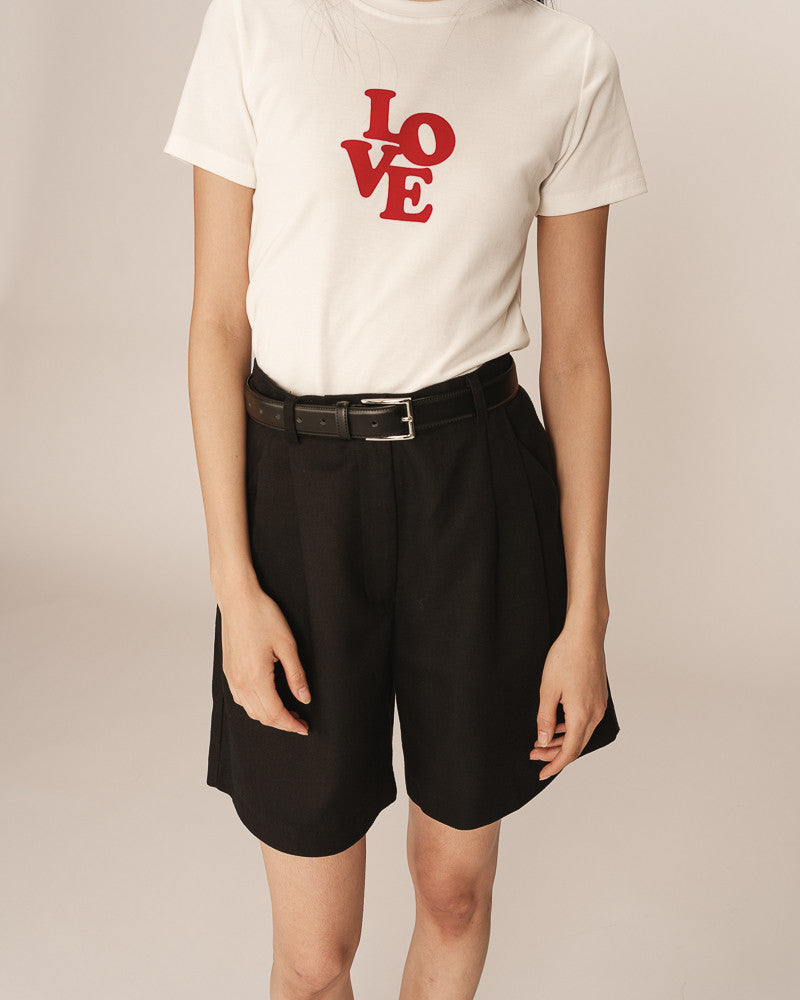 Grace &amp; Mila - Shorts PASTEL - Black - Boutique Adam &amp; Eve marque canadienne, marque québécoise