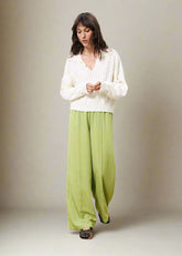 Frnch Sweater PAULIA - off white - Boutique Adam & Eve marque canadienne, marque québécoise