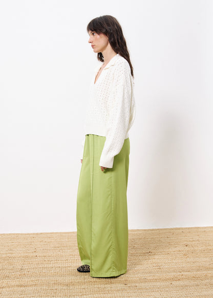 Frnch Sweater PAULIA - off white - Boutique Adam &amp; Eve marque canadienne, marque québécoise