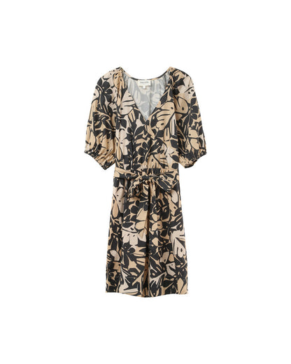 Grace &amp; Mila - Dress PAVANE - Navy - Boutique Adam &amp; Eve marque canadienne, marque québécoise