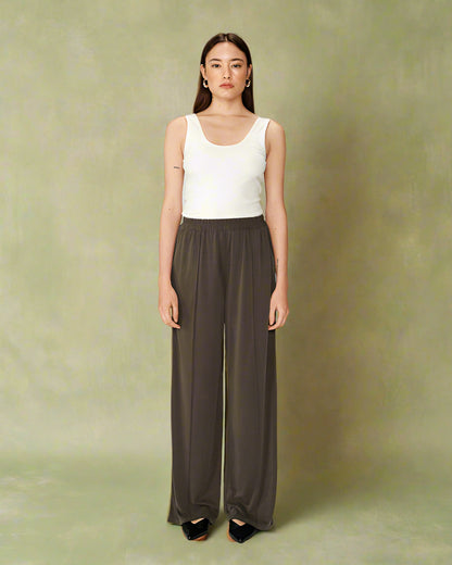 Grace &amp; Mila - Pants PAX - Khaki - Boutique Adam &amp; Eve marque canadienne, marque québécoise