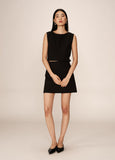 Grace & Mila - Skirt Pekin - Black - Boutique Adam & Eve marque canadienne, marque québécoise