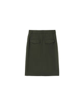 Grace & Mila - Skirt Pencil - Khaki - Boutique Adam & Eve marque canadienne, marque québécoise