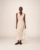 Grace & Mila - Dress PENSEE - Off white - Boutique Adam & Eve marque canadienne, marque québécoise