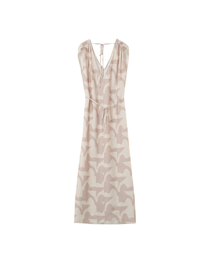 Grace &amp; Mila - Dress PENSEE - Off white - Boutique Adam &amp; Eve marque canadienne, marque québécoise