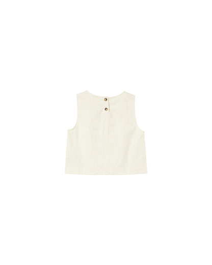 Grace &amp; Mila - Top PEPINO - Off white - Boutique Adam &amp; Eve marque canadienne, marque québécoise
