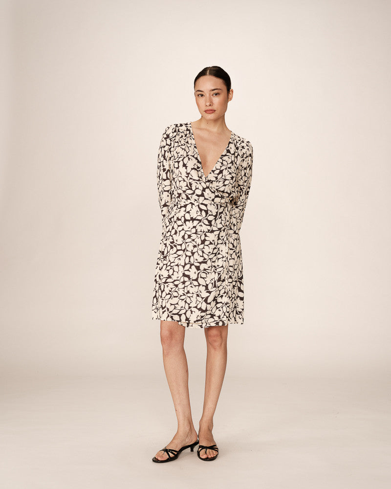 Grace &amp; Mila - Dress PERCY - Floral - Boutique Adam &amp; Eve marque canadienne, marque québécoise