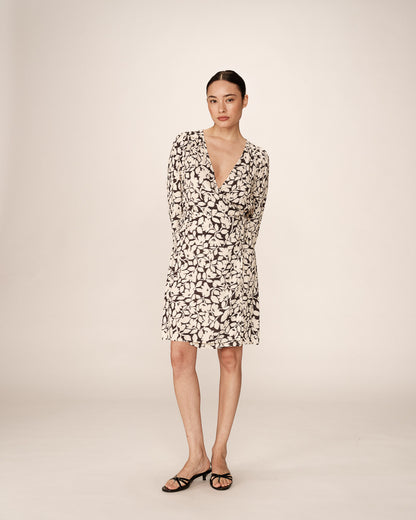 Grace &amp; Mila - Dress PERCY - Floral - Boutique Adam &amp; Eve marque canadienne, marque québécoise