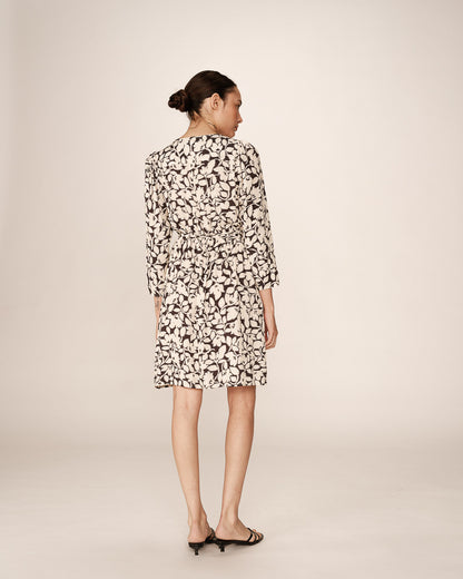 Grace &amp; Mila - Dress PERCY - Floral - Boutique Adam &amp; Eve marque canadienne, marque québécoise