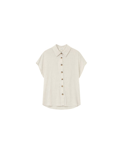 Grace &amp; Mila - Blouse PEREZ - Off white - Boutique Adam &amp; Eve marque canadienne, marque québécoise