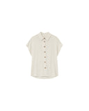 Grace & Mila - Blouse PEREZ - Off white - Boutique Adam & Eve marque canadienne, marque québécoise