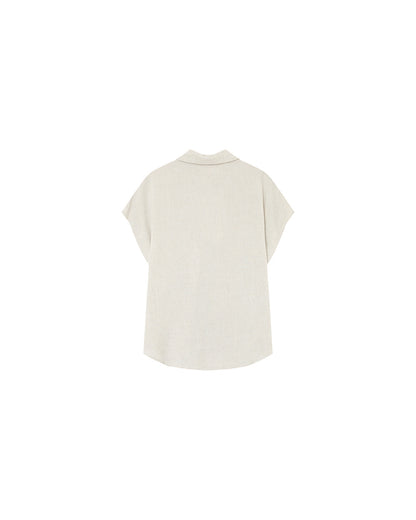 Grace &amp; Mila - Blouse PEREZ - Off white - Boutique Adam &amp; Eve marque canadienne, marque québécoise