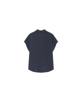 Grace & Mila - Blouse PEREZ - Navy - Boutique Adam & Eve marque canadienne, marque québécoise