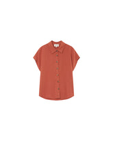 Grace & Mila - Blouse PEREZ - Terracotta - Boutique Adam & Eve marque canadienne, marque québécoise