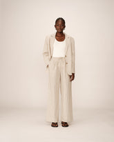 Grace & Mila - Pants PERRY - Off White - Boutique Adam & Eve marque canadienne, marque québécoise