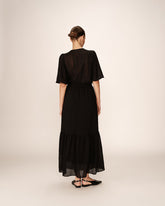 Grace & Mila - Dress PERSE - Black - Boutique Adam & Eve marque canadienne, marque québécoise
