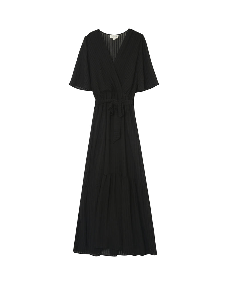 Grace &amp; Mila - Dress PERSE - Black - Boutique Adam &amp; Eve marque canadienne, marque québécoise