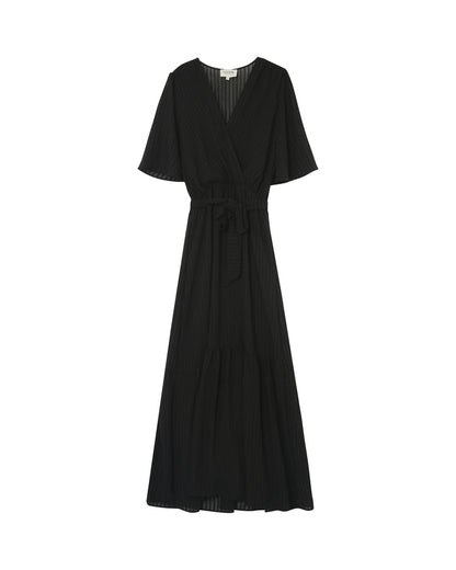 Grace &amp; Mila - Dress PERSE - Black - Boutique Adam &amp; Eve marque canadienne, marque québécoise