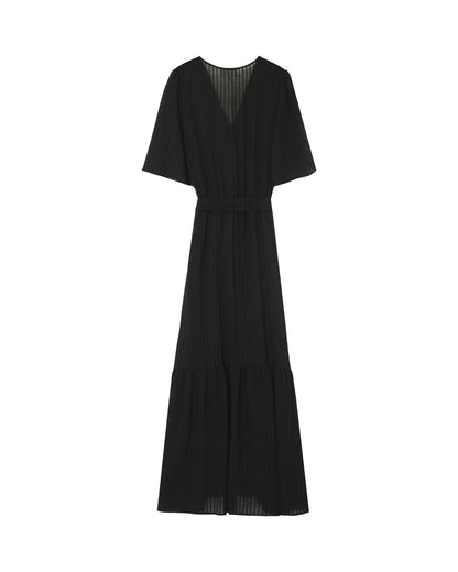 Grace &amp; Mila - Dress PERSE - Black - Boutique Adam &amp; Eve marque canadienne, marque québécoise